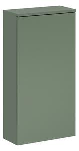 Comad Kúpeľňová horná skrinka 40 cm Sombra Green rákosovo zelená s LED podsvietením