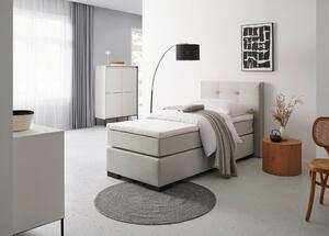 BOXSPRINGOVÁ POSTEĽ, 90/200 cm sivá MID.YOU - Online Only zostavy, Online Only