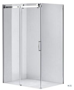 BPS-koupelny Obdĺžnikový sprchovací kút ZBD 900 120x90 cm chróm/transp. - bez vaničky