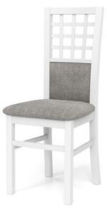 Jedálenská stolička GIRORD 3 biela/sivá