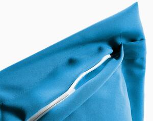Biante Dekoračná obliečka na vankúš s lemom Rongo RG-073 Modrá 60 x 60 cm