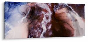 Obraz - Fialový mramor N⁰3 (120x50 cm)