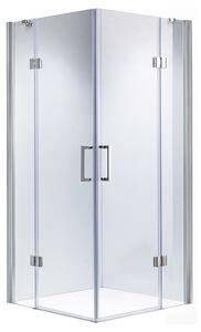 BPS-koupelny Štvorcový sprchový kút ZES KZ25A 80x80 chróm/transparent - bez vaničky
