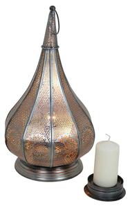 Orientálna stolová lampa Monza Silver