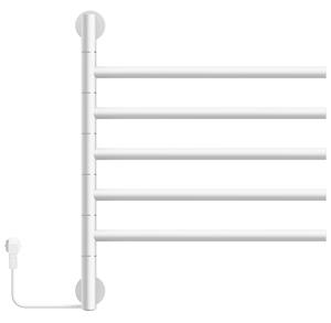 BPS-koupelny Elektrický kúpeľňový radiátor DORIAN WH 1 230W, 51,6x62,2 cm, biely