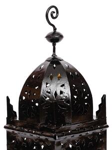 Orientálny lampáš Firyal čierny 50cm