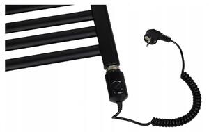 Regnis , Elektrická vykurovacia tyč s termostatom 600W, čierna matná, GK600W-BLACK