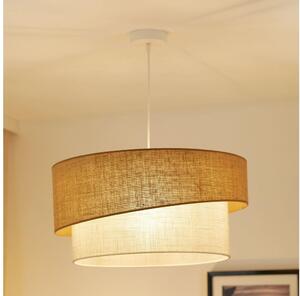 Brilagi - Luster na lanku SHINE 1xE27/15W/230V pr. 50 cm béžová/krémová