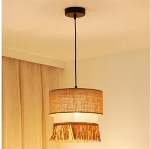 Brilagi - Luster na lanku WINNETOU BOHO 1xE27/15W/230V pr. 25 cm hnedá/krémová