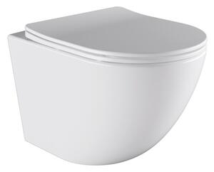 Hydrosan Závesná WC misa so SoftClose sedadlom PURO WH 03, biela