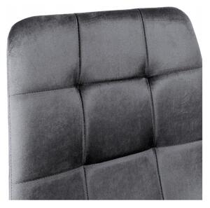 SUPPLIES DENVER Jedálenská stolička v modernom štýle - šedá farba