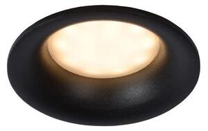 Lucide09923/01/30-Kúpeľňové podhľadové svietidlo ZIVA 1xGU10/50W/230V IP44 čierna