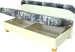 Jednolôžková posteľ (váľanda) 82 cm Lola (s molitanovým matracom). Vlastná spoľahlivá doprava až k Vám domov. 1041924
