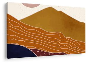 Obraz - Spacefrog design hory N⁰1 (90x60 cm)