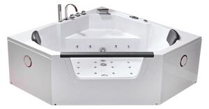 BPS-koupelny Hydromasážna vaňa VENUS 643 155x155 bez ohrevu vody