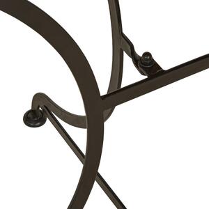PARKLIFE Balkónový skladací stolík - hnedá/čierna