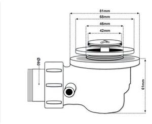 BPS-koupelny Päťuholníkový sprchovací kút KZ91A BL 80x80 čierna/transparent + vanička SXL07A WH biela