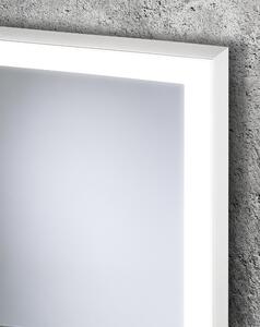 Dubiel Vitrum Solid zrkadlo 60x80 cm odĺžnikový s osvetlením biela 5905241006901