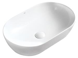BPS-koupelny Keramické umývadlo na dosku TES WH 555 55,5x30,5 cm, biele