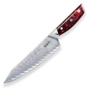 DELLINGER kuchařský nůž Red Chef Kiritsuke 205 mm Resin Future