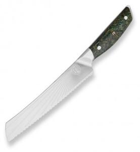 DELLINGER nůž pečivový Bread Sandvik Green Northern Sun