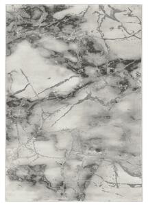 Koberec CRAFT GREY mramorový vzor, 160x230 cm