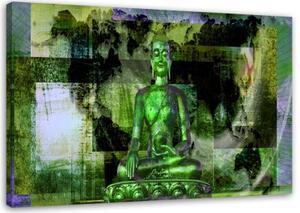 Obraz na plátně Abstraktní Buddha Zen Spa - 100x70 cm