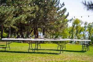 Skladací cateringový/campingový stôl ESSEN