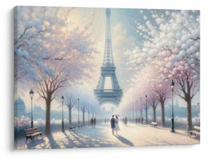 Obraz - Maľba z Paríža (70x50 cm)