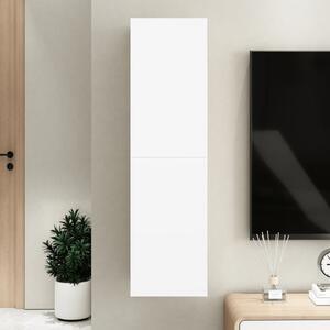 TV skrinka, biela 30,5x30x110 cm, kompozitné drevo