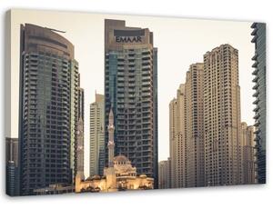 Obraz na plátně Dubaj Architecture City - 120x80 cm