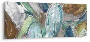 Obraz - Abstraktné maľba postavy (120x50 cm)
