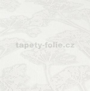 Vliesové tapety na stenu Trésor 10029-10, rozmer 10,05 m x 0,53 m, florálny vzor sivý, Erismann