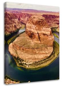 Obraz na plátně Grand Canyon Mountains Příroda - 40x60 cm