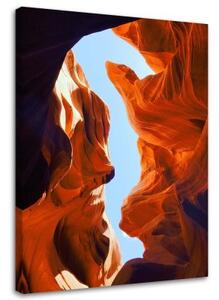 Obraz na plátně Antilopí kaňon - 40x60 cm