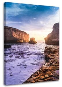 Obraz na plátně Ocean Rock Nature - 40x60 cm