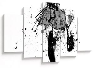 Obraz - Módna prehliadka (150x105 cm)