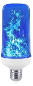 Zaparkorun LED žiarovka HYO-2, 5W - imitácia plameňa - blue