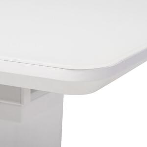 Jedálenský stôl Hreidmar-430-WT (biela) (pre 4 až 6 osôb). Vlastná spoľahlivá doprava až k Vám domov. 1042756