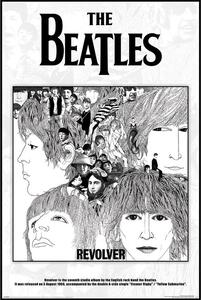 Plagát, Obraz - The Beatles - Revolver Album Cover