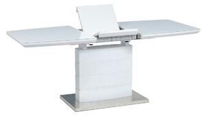 Jedálenský stôl Hegir-440-WT (biela) (pre 4 až 6 osôb). Vlastná spoľahlivá doprava až k Vám domov. 1042760