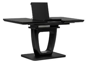 Jedálenský stôl Hreidmar-430-BK (čierna) (pre 4 až 6 osôb). Vlastná spoľahlivá doprava až k Vám domov. 1042757