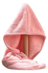 Zaparkorun Rýchloschnúci turban na hlavu pre dospelých - ružová