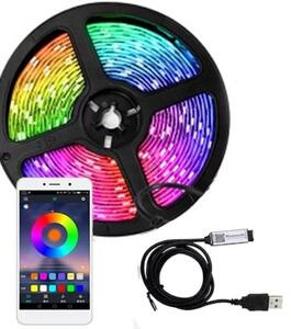 Zaparkorun LED RGB pásik za televízor s ovládaním pomocou telefónu - 3 m