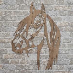 DUBLEZ | Drevený obraz na stenu - Kôň