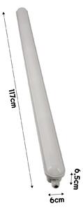 BERGE LED svietidlo 120 cm - 40W - neutrálna biela