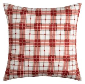 Obliečka na vankúš z mikrovlákna TARTAN HEART 45x45 cm, farebný