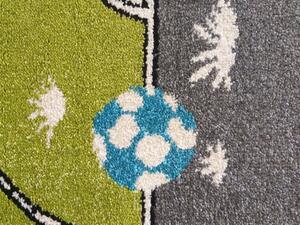Farebný koberec do detskej izby Ihrisko Rozmer: 120x170 cm