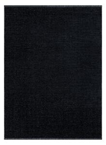 Koberec FLORENCE 24021 Jednofarebný, glamour, plocho tkaný, čierny