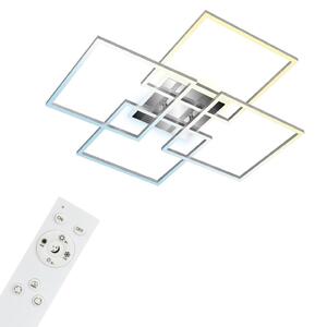 Stropné svietidlo Frame S LED, 72,4x72,4 cm, hliník